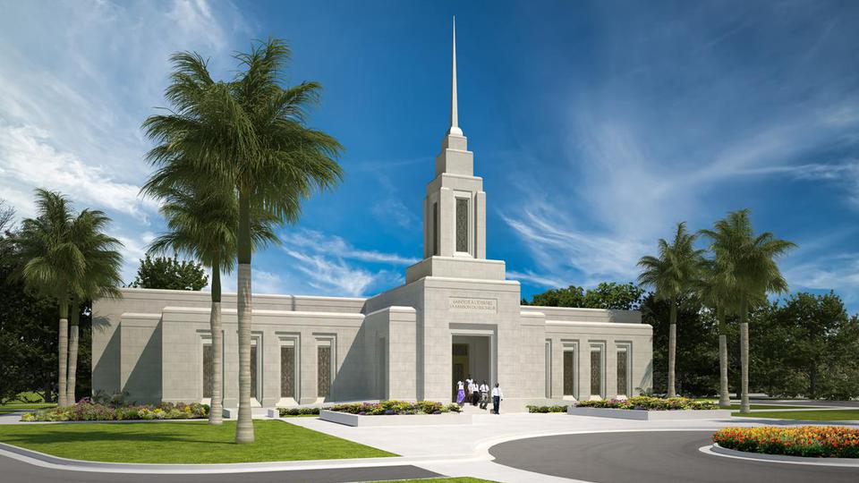 Se anuncian fechas de puertas abiertas y de dedicación para el Templo de Haití