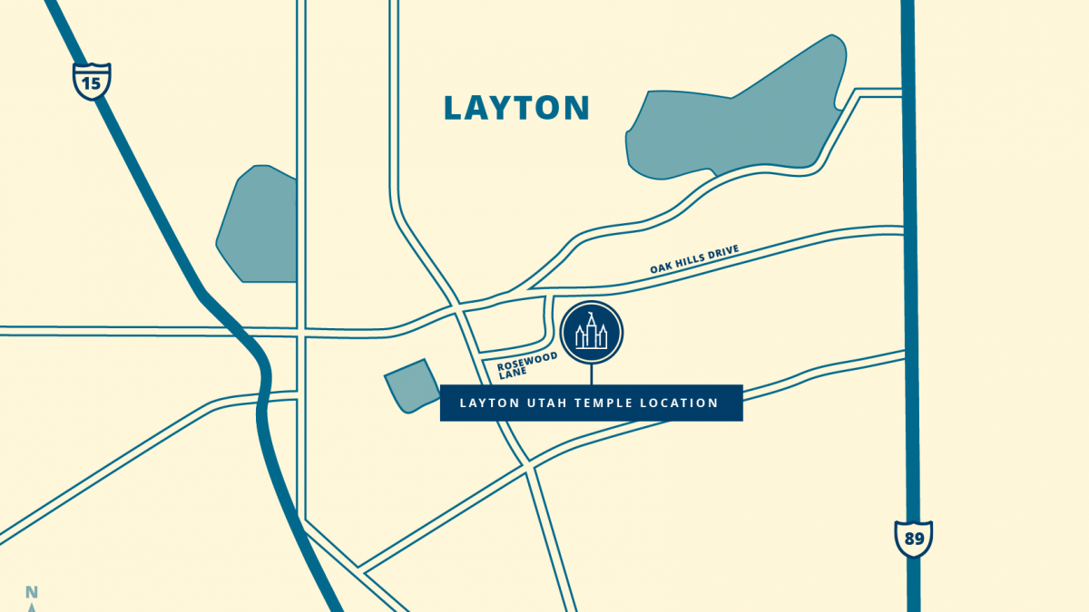 Se anuncia el sitio del templo de Layton Utah