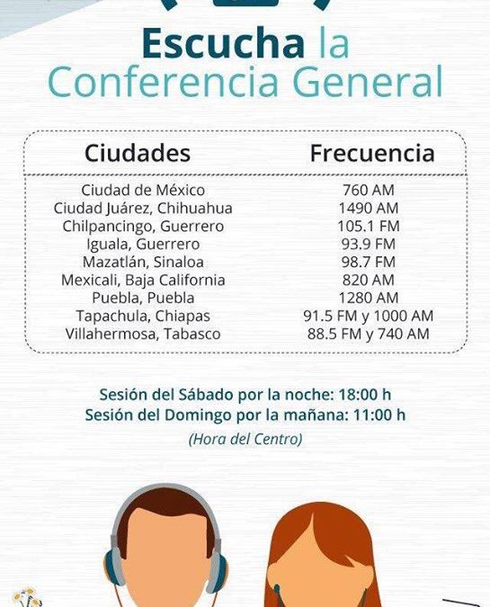 Iglesia en México transmitirá la Conferencia General por radio abierta