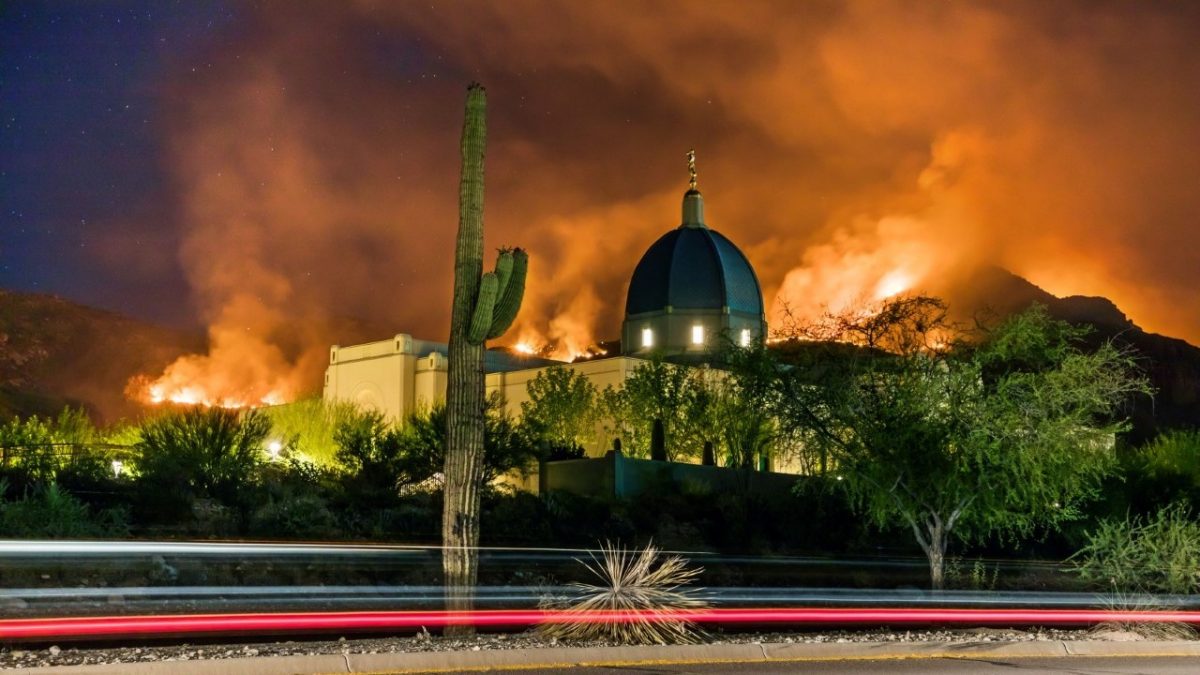 Templo en Tucson de Arizona está bajo alerta de evacuación